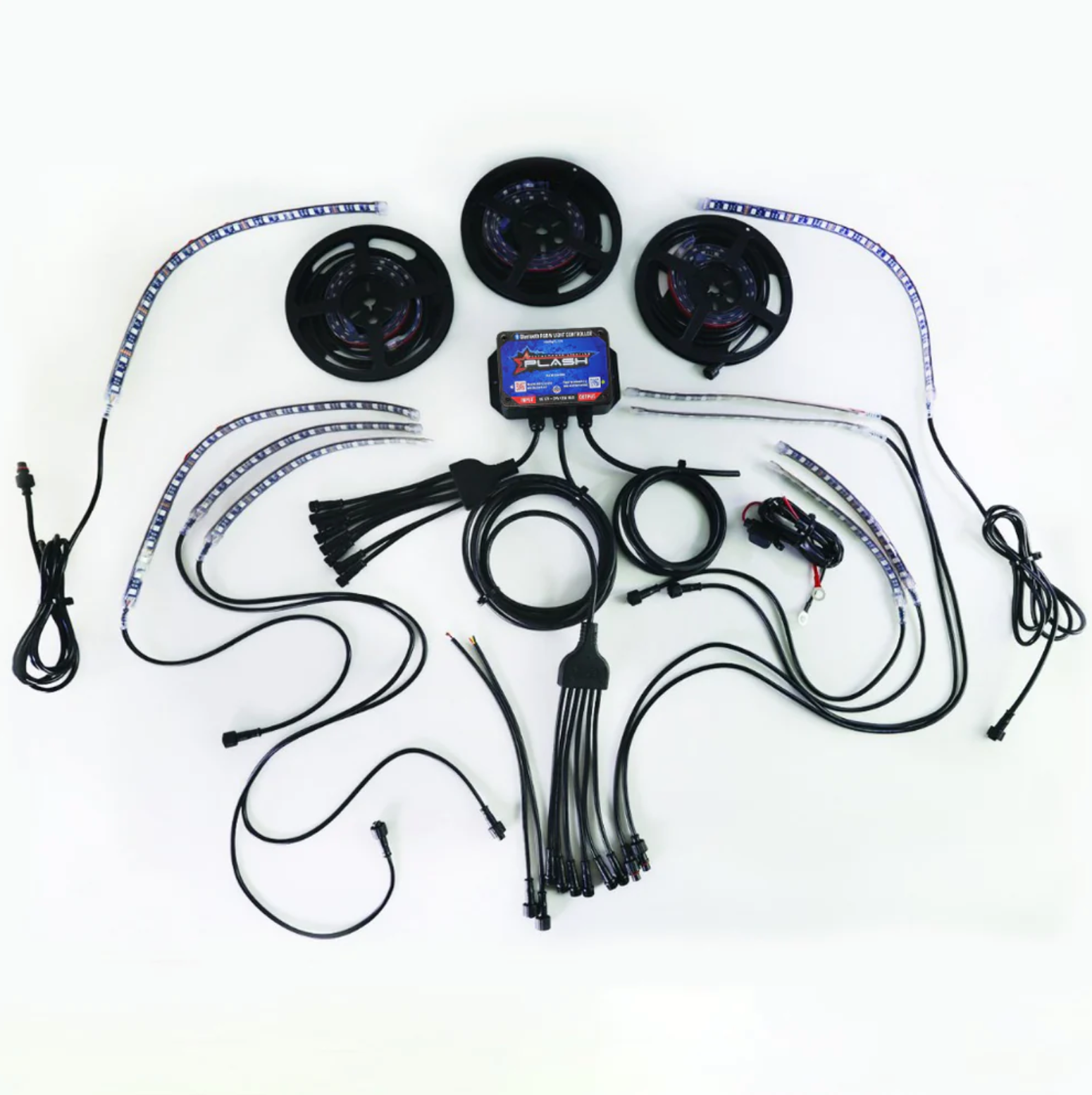 Plash - Ultimate Golf Cart RGB Lighting Kit - 12V DC — Quality Boat Parts