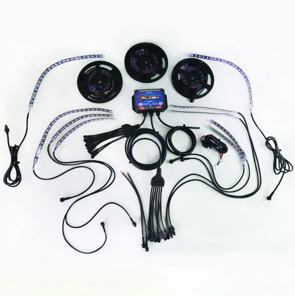 Plash - Ultimate Golf Cart RGB Lighting Kit - 12V DC — Quality Boat Parts