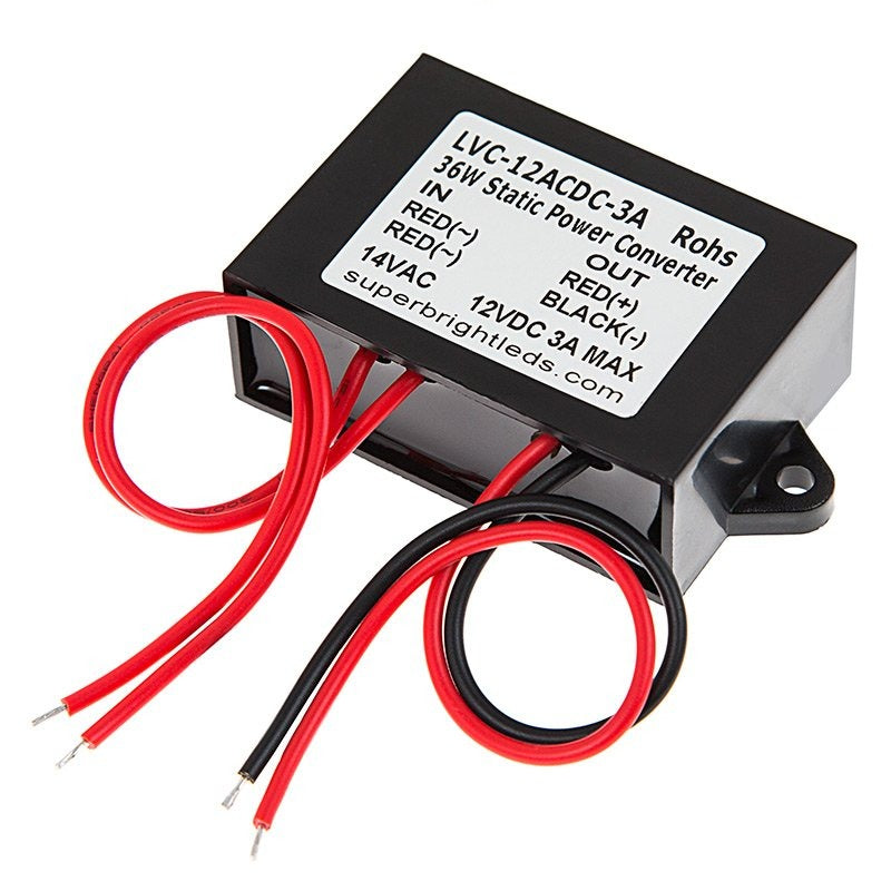 Super Bright LED - Converter Module - 3 Amps, 12V AC to 12V DC — Quality Boat Parts