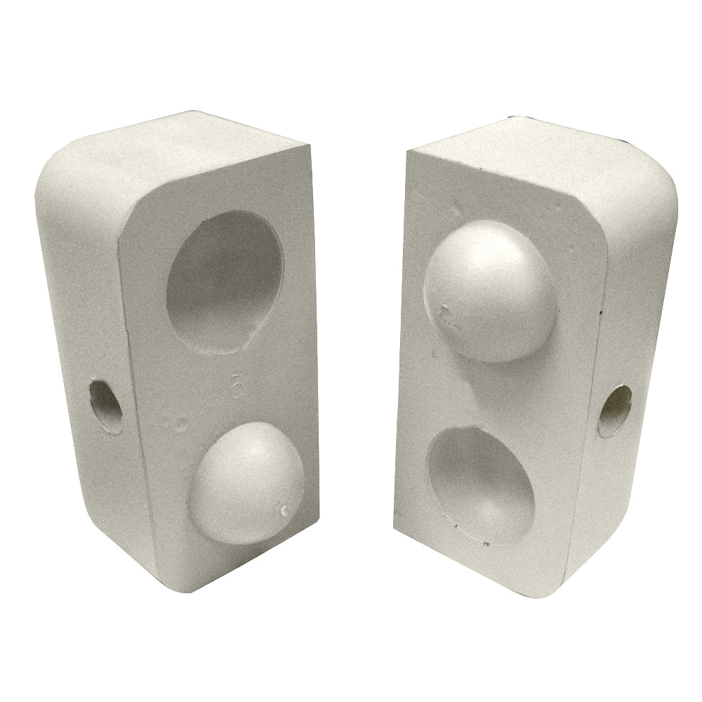 Dock Edge - Dockap Premium Foam Profile Large - 2" Cap, Putty — Quality Boat Parts