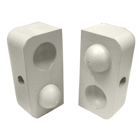 Dock Edge - Dockap Premium Foam Profile Large - 2" Cap, Putty — Quality Boat Parts