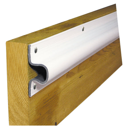 Dock Edge - Guard Economy PVC Profiles - 10ft Roll, White — Quality Boat Parts