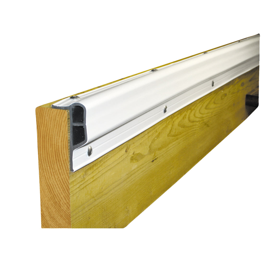 Dock Edge - Dockguard Economy PVC Profile - 10ft Roll, White — Quality Boat Parts