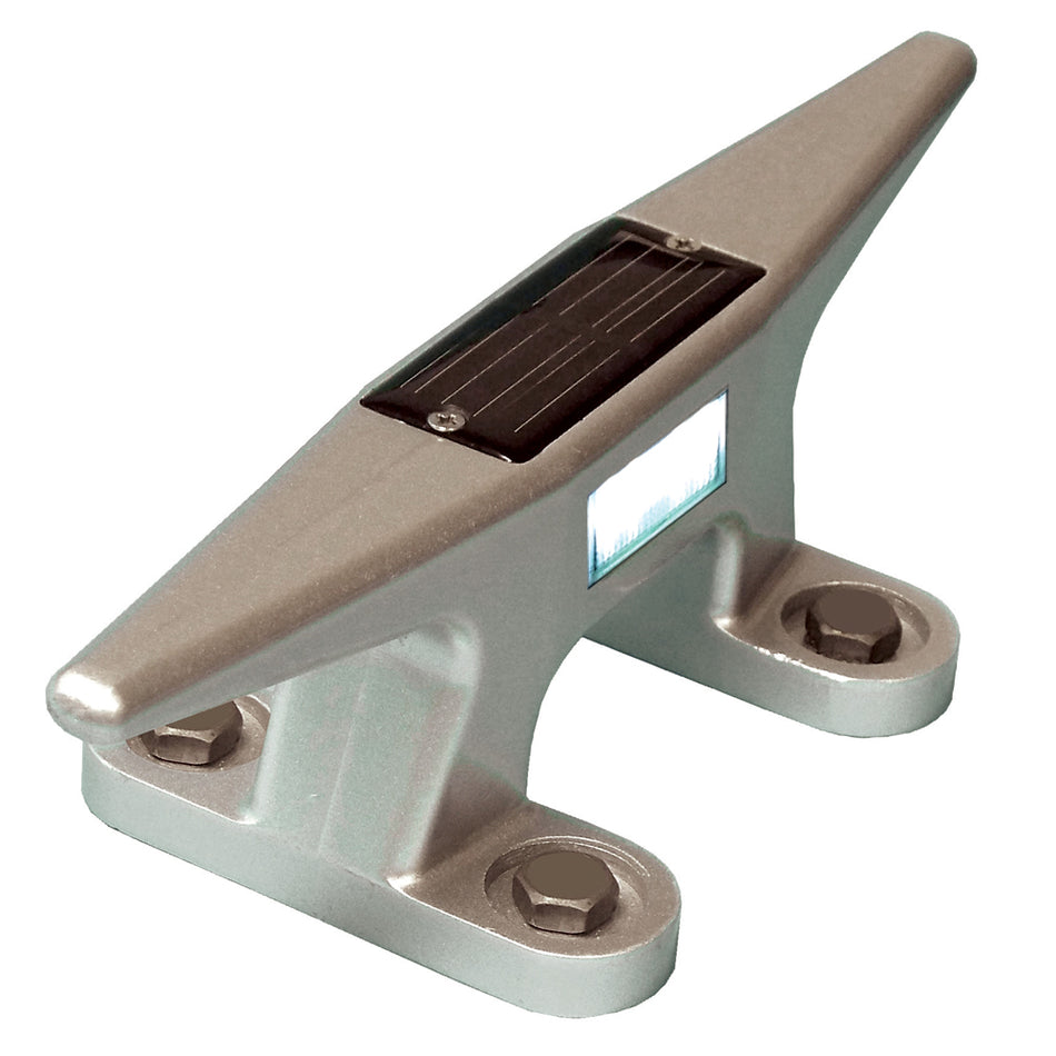 Dock Edge - Dock Cleat - Solar, 10", Aluminum — Quality Boat Parts