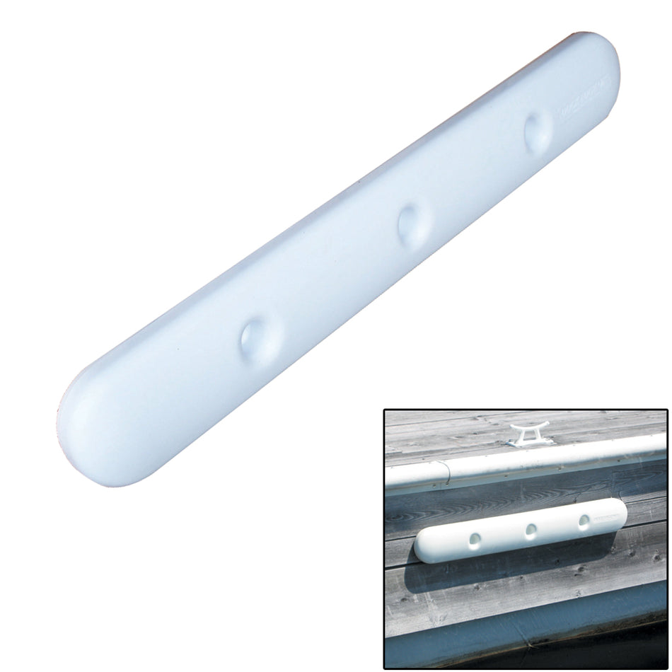 Dock Edge - Ultragard Dock Cushion - White, 35" PVC — Quality Boat Parts