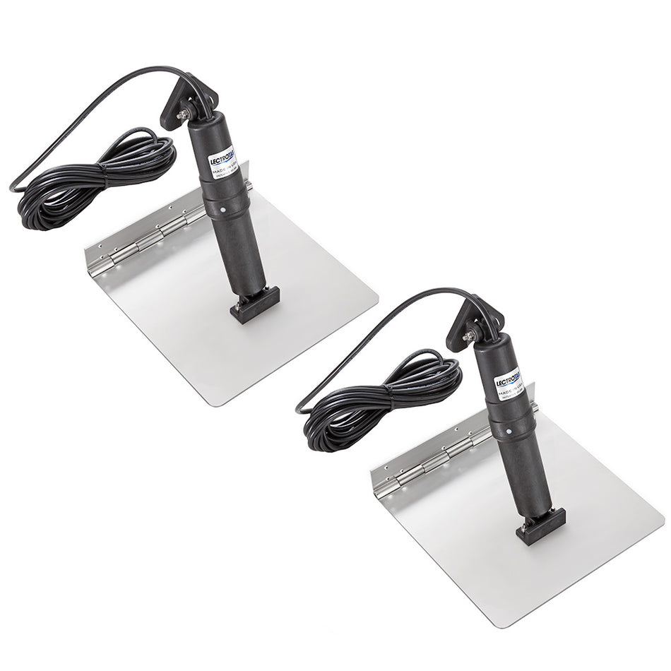Lectrotab - XKA Trim Tab - Stainless Steel — Quality Boat Parts
