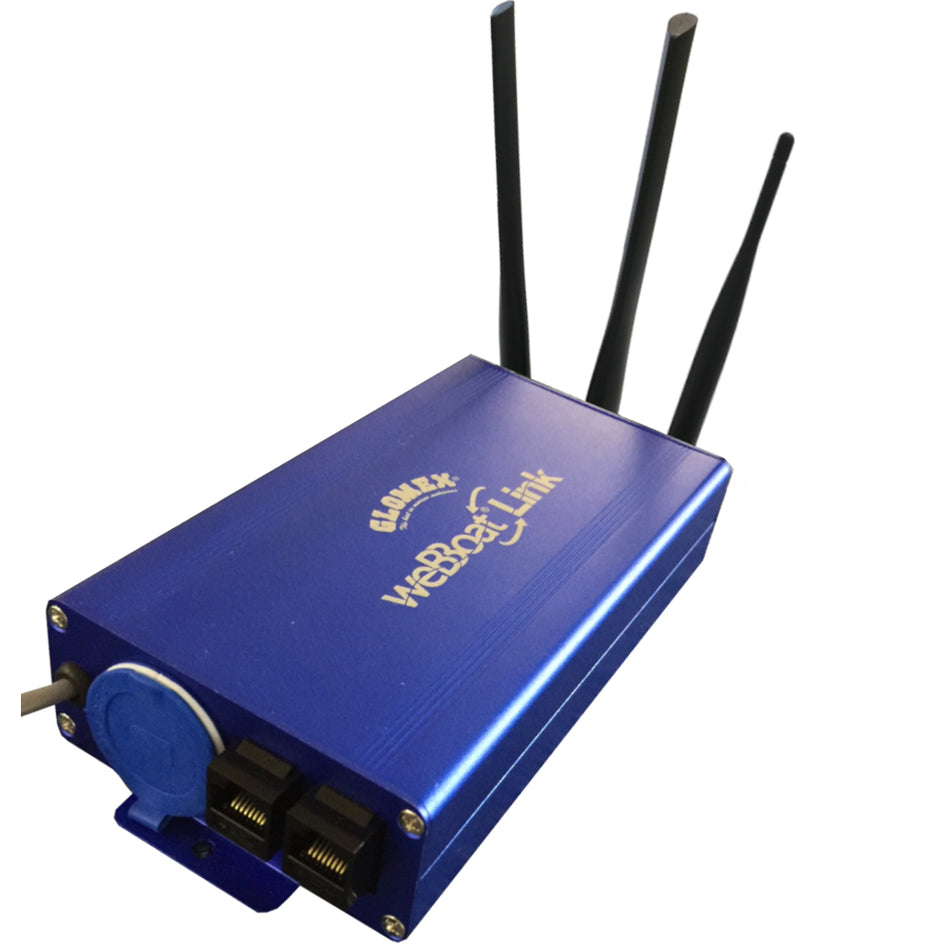 Glomex Marine Antennas - WeBBoat Link Unit Ocean Coastal Inland Internet System - Single SIM 4G/WiFi, For North America — Quality Boat Parts