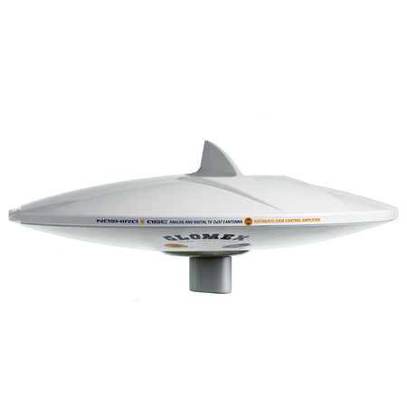 Glomex Marine Antennas - 14" Omnidirectional TV Antenna - With A/B Switch — Quality Boat Parts