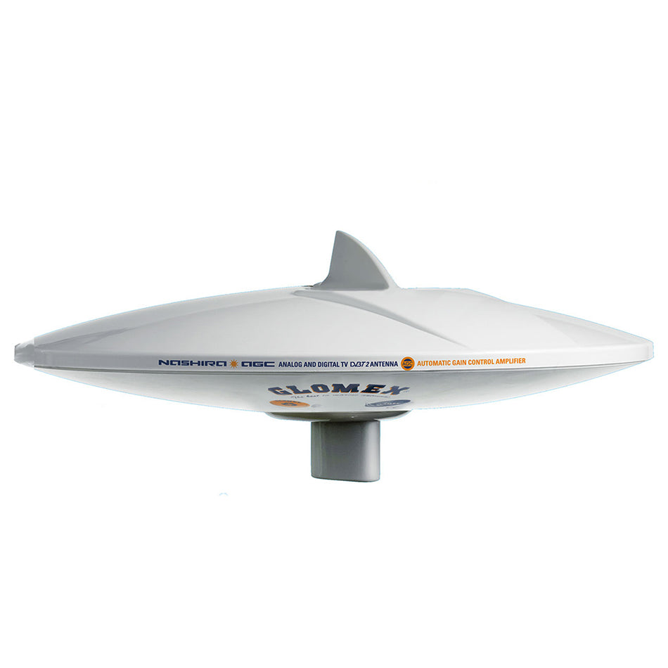 Glomex Marine Antennas - 14" Omnidirectional TV Antenna - With A/B Switch — Quality Boat Parts