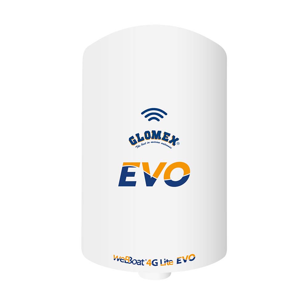 Glomex Marine Antennas - weBBoat All-In-One Coastal Internet System - EVO Lite, Single SIM 4G/WIFI, For North America — Quality Boat Parts