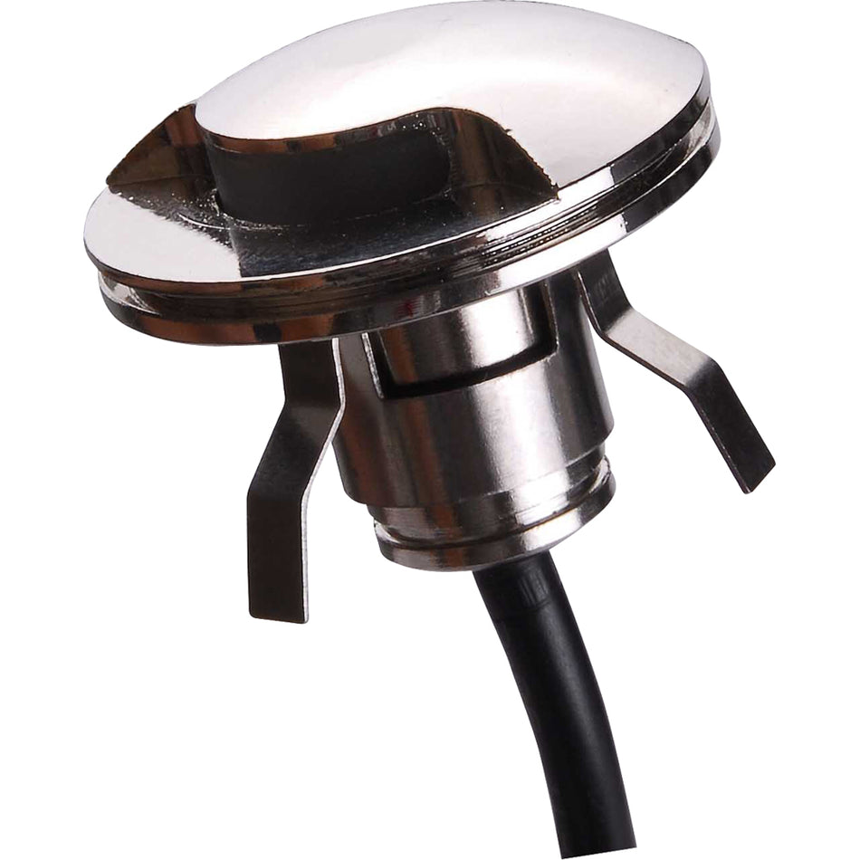 Lunasea - LED Waterproof Courtesy Light - 12VDC, Polished Stainless Steel — Quality Boat Parts