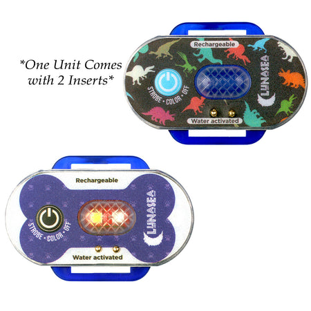 Lunasea - Child/Pet Safety Water Activated Strobe Light - Blue Attention Light — Quality Boat Parts