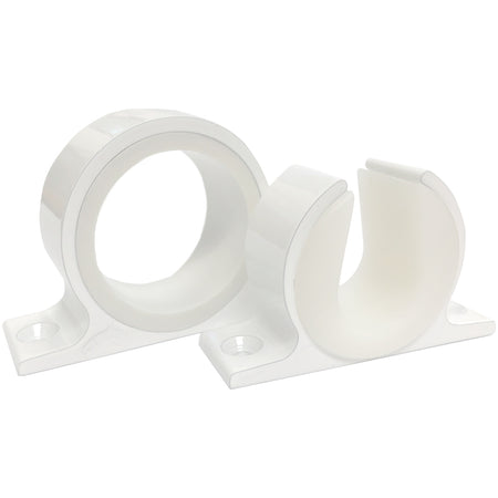 Lee's Tackle - Single Rod Rack Set - White Powder Coat Finish — Quality Boat Parts