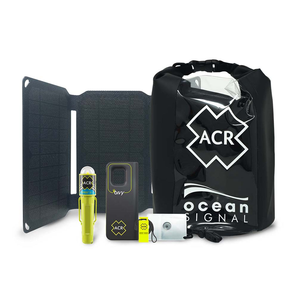 ACR - Bivy Survival Kit - w/Solar Panel — Quality Boat Parts