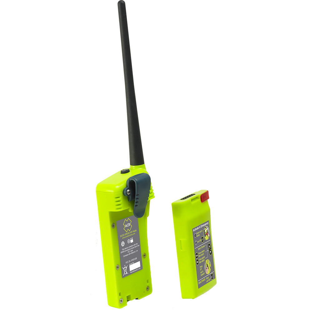 ACR - SR203 VHF Handheld Radio Kit — Quality Boat Parts