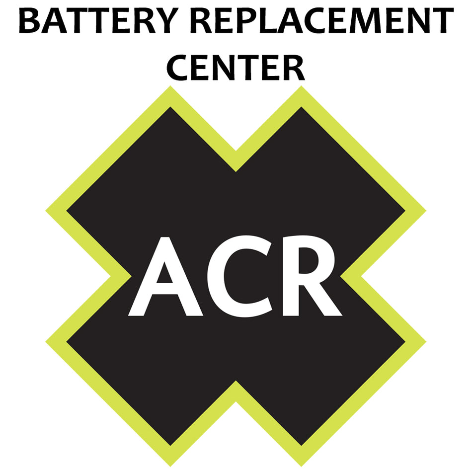 ACR - FBRS 2898 Battery Replacement Service - f/PLB-300 MicroFix — Quality Boat Parts