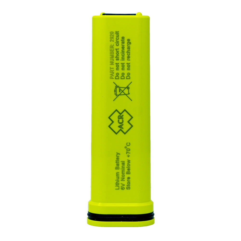 ACR - 2920 Lithium Battery - f/Pathfinder Pro SART Rescue Transponder — Quality Boat Parts