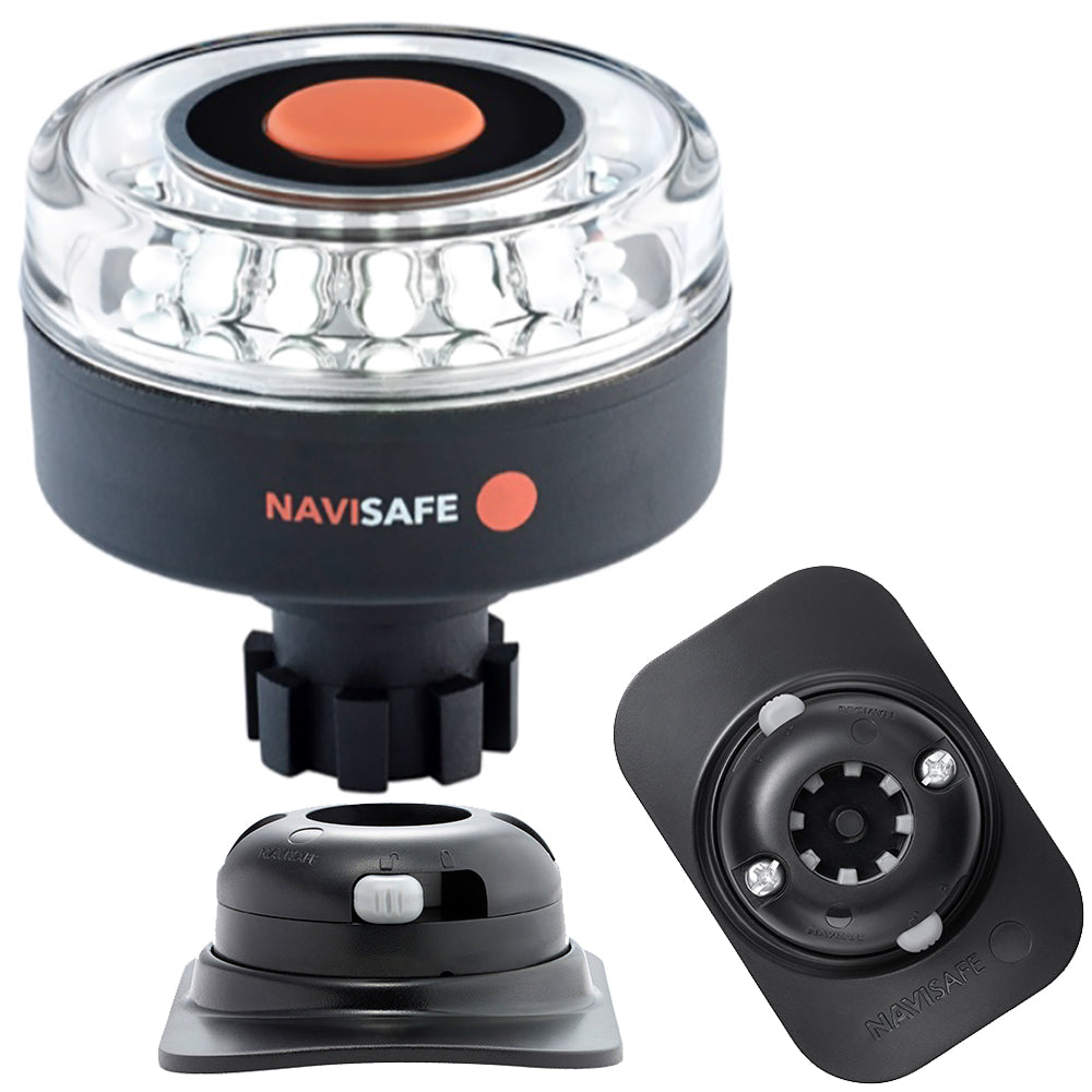 Navisafe Navilight 360° 2NM w/Navibolt Base & RIB Mount - Black — Quality Boat Parts