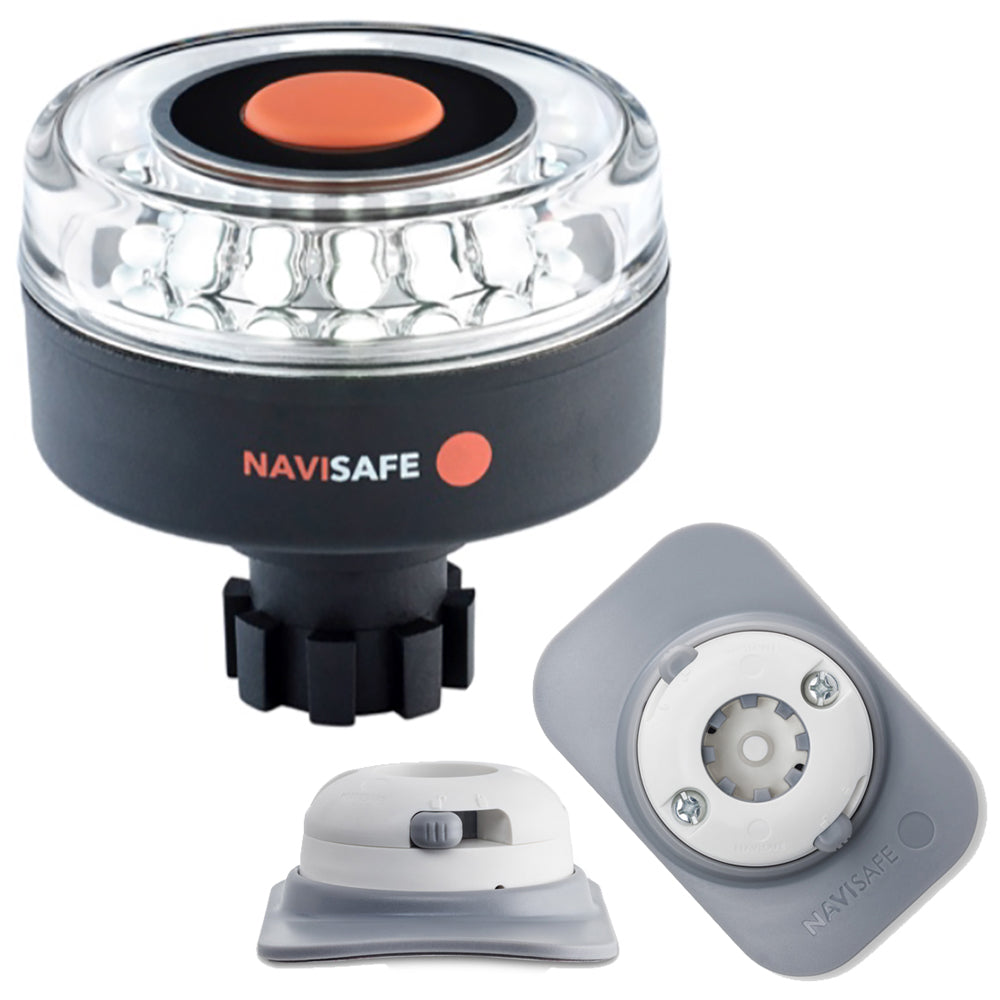 Navisafe - Navilight 360° - 2NM, w/Navibolt Base & RIB Mount, White — Quality Boat Parts