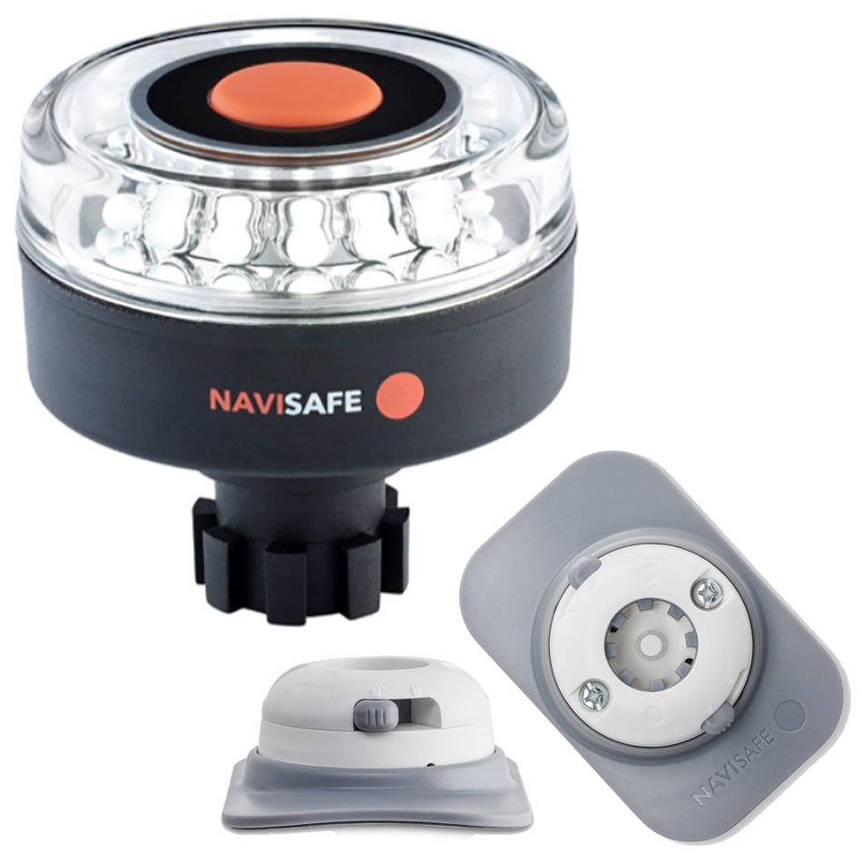 Navisafe - Navilight 360° - 2NM, w/Navibolt Base & RIB Mount, White — Quality Boat Parts
