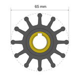 Albin Pump Marine - Premium Impeller - 12 Blade — Quality Boat Parts