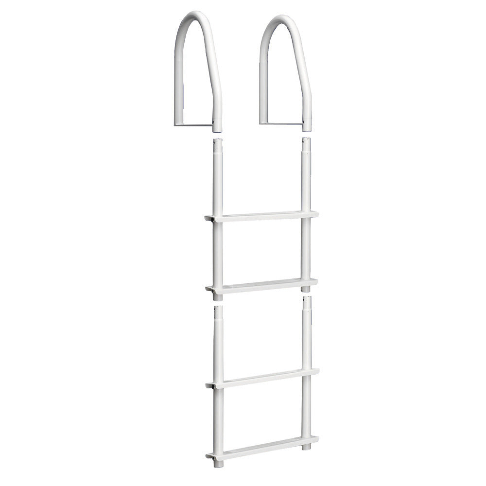 Dock Edge - Ladder Bright White Galvalume — Quality Boat Parts