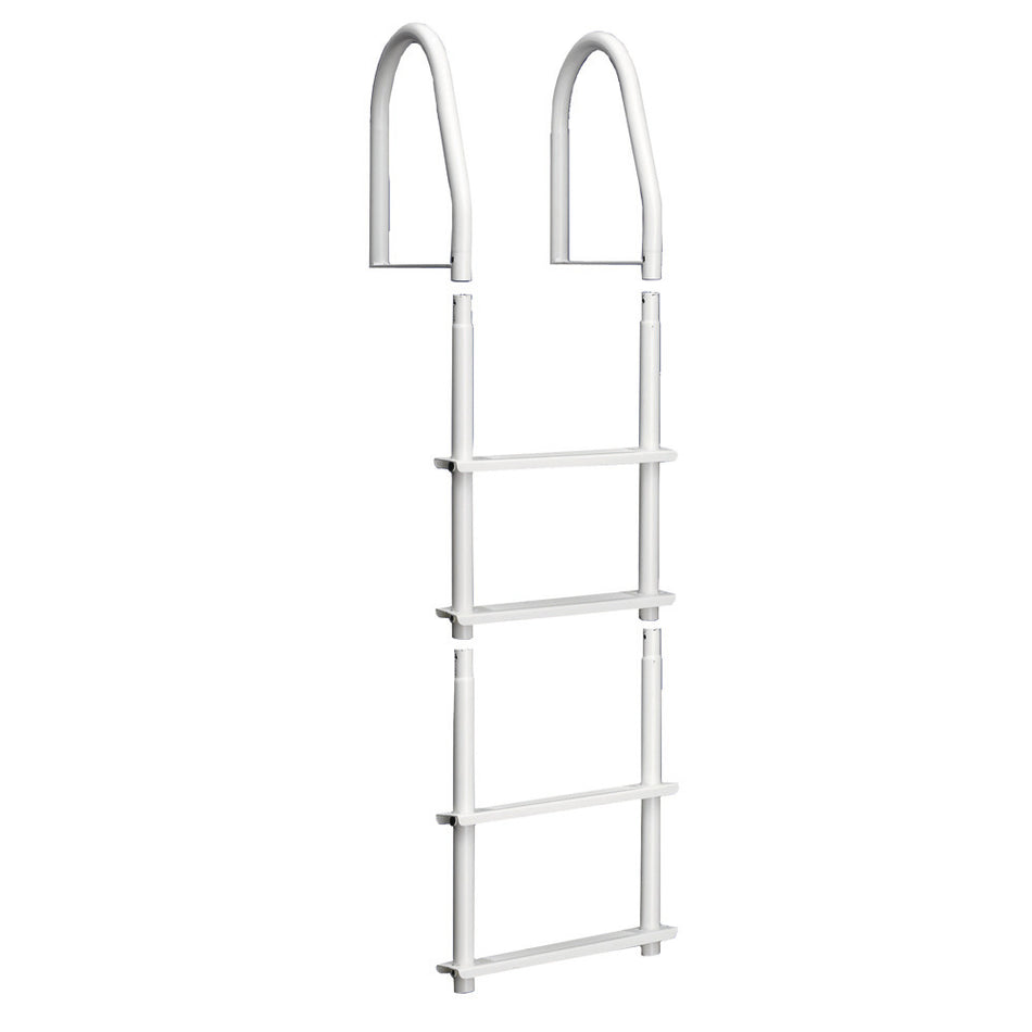 Dock Edge - Ladder Bright White Galvalume — Quality Boat Parts