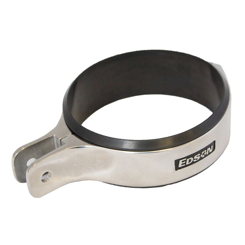 Edson Marine - Mounting Clamp - Radar Pole, 3.5", Stainless Steel, Gasket — Quality Boat Parts