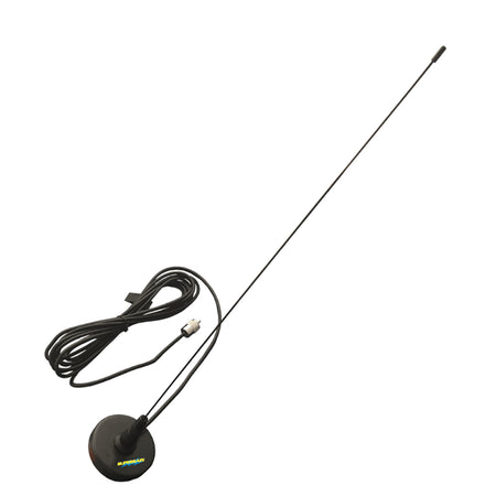 Glomex Marine Antennas - 21" Magnetic Mount VHF Antenna - With RG-58 Coaxial Cable, PL-259 Connector — Quality Boat Parts