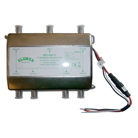 Glomex Marine Antennas - 6-Way Splitter Up To 6 TVs — Quality Boat Parts