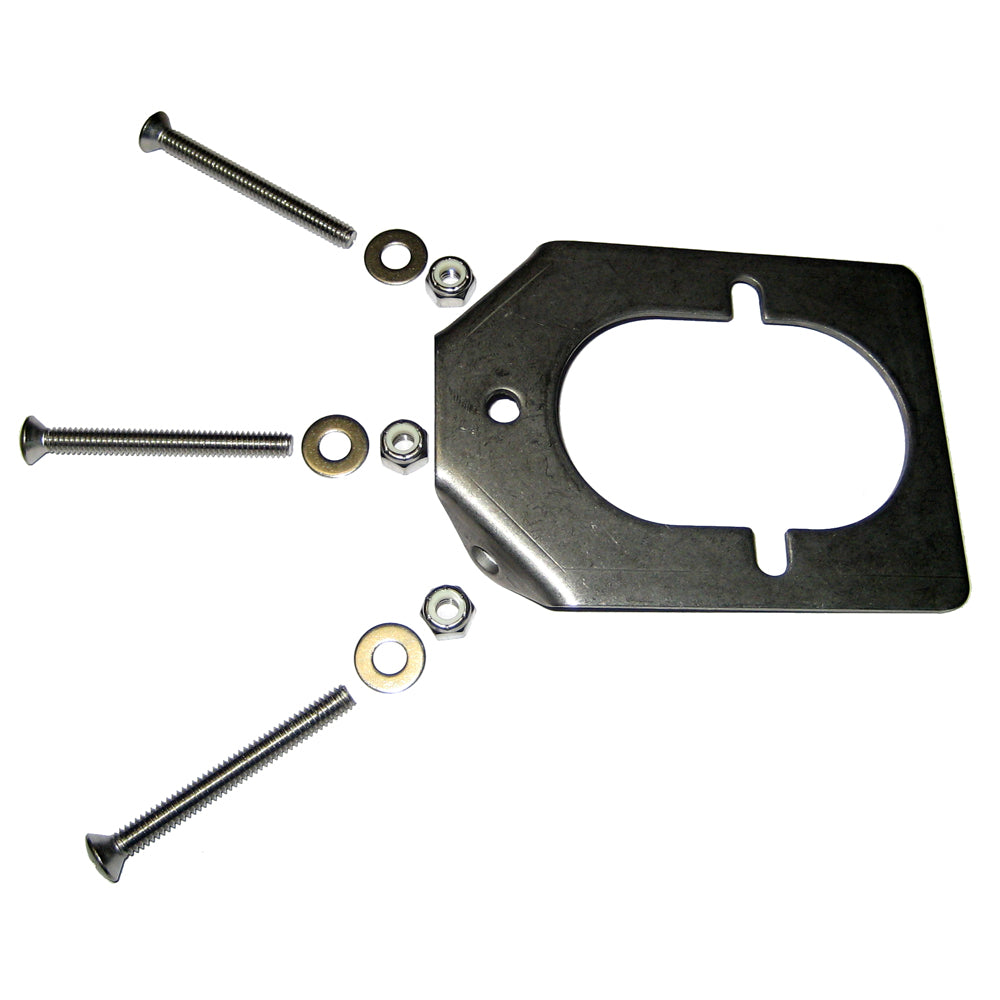 Lee's Tackle - Stainless Steel Backing Plate — Quality Boat Parts