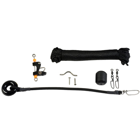 Lee's Tackle - Center Rigger Single Rig Kit - Release Clip Included — Quality Boat Parts