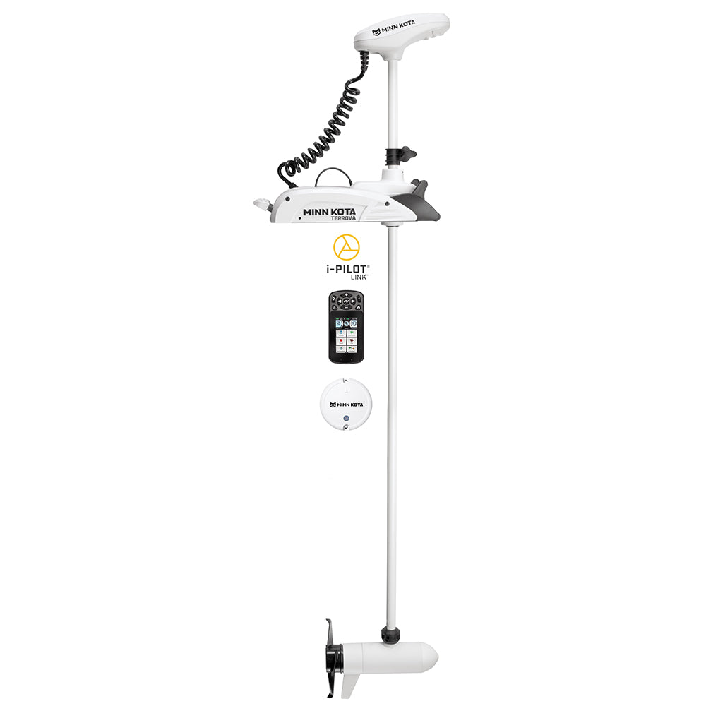Minn Kota - Riptide Terrova 112 Trolling Motor - i-Pilot Link Bluetooth, 36V, 112lb — Quality Boat Parts