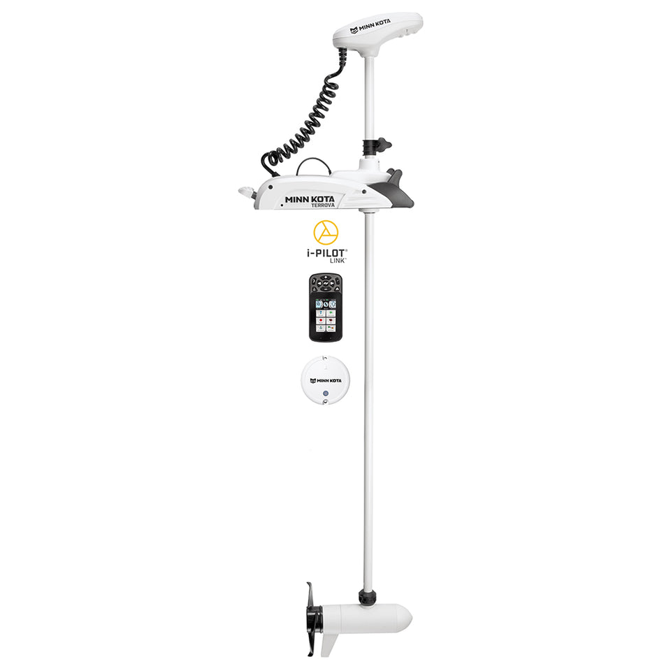 Minn Kota - Riptide Terrova 112 Trolling Motor - i-Pilot Link Bluetooth, 36V, 112lb — Quality Boat Parts