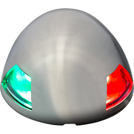 Sea-Dog - Combination Bow Light - Stamped, Stainless Steel, 2NM, IP67 — Quality Boat Parts