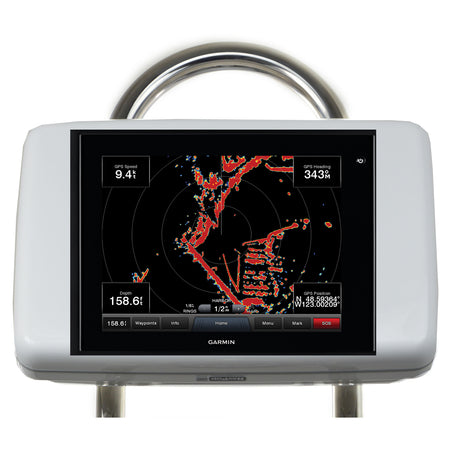 NavPod - GP2065 SailPod Pre-Cut - For Garmin GPSMAP 8012, 8212 - for 12" Wide Guard — Quality Boat Parts