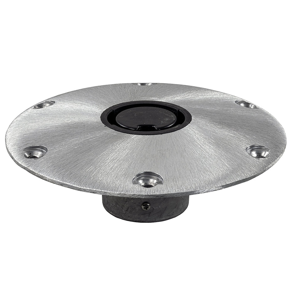 Springfield Marine - Plug-In 9" Round Base - For 2-3/8" Post — Quality Boat Parts