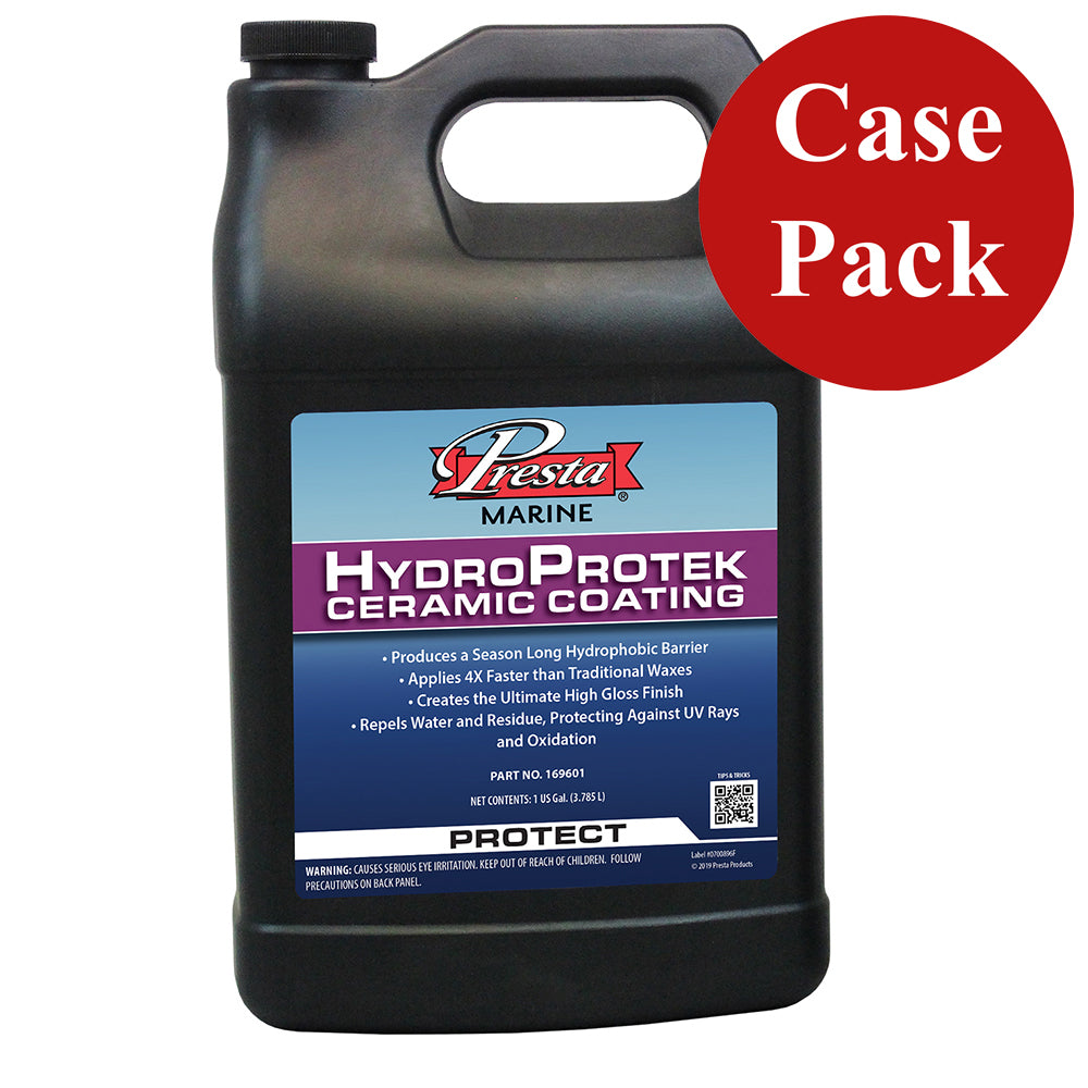 Presta - Hydro Protek Ceramic Coating - 1 Gallon, Case of 4 — Quality Boat Parts