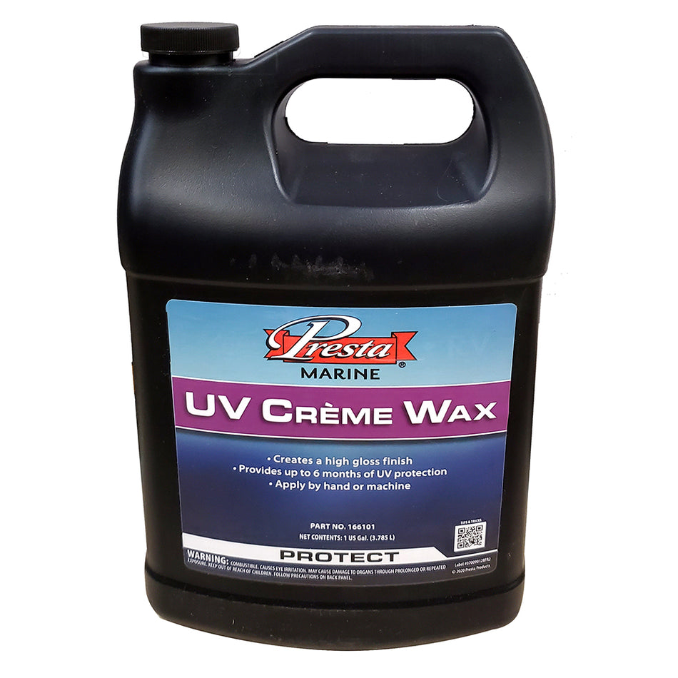 Presta - UV Cream Wax - 1 Gallon — Quality Boat Parts