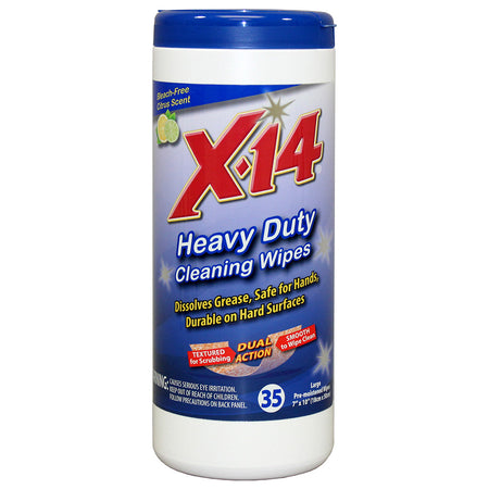 Presta - X-14 Heavy-Duty Cleaning Wipes - 35-Pack — Quality Boat Parts