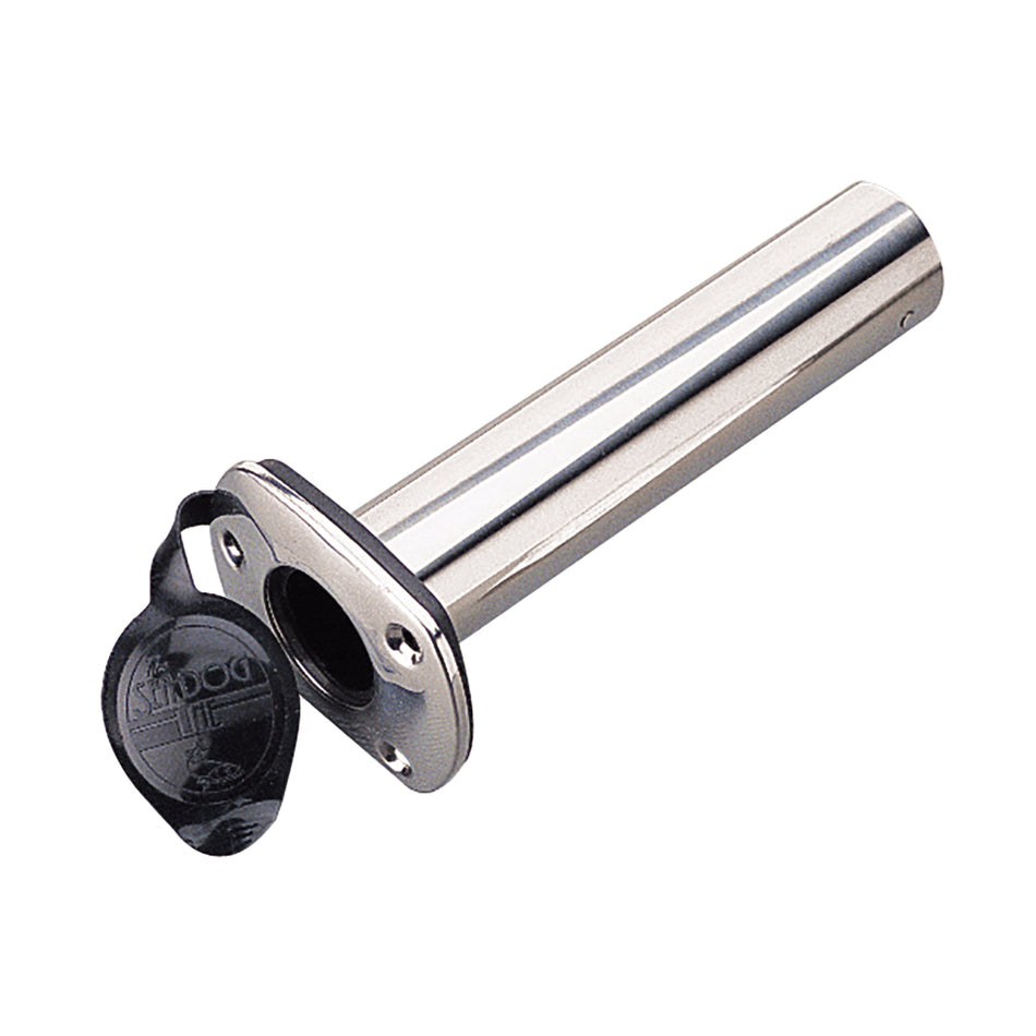 Sea-Dog - Flush Mount Rod Holder - Stainless Steel, 90° — Quality Boat Parts
