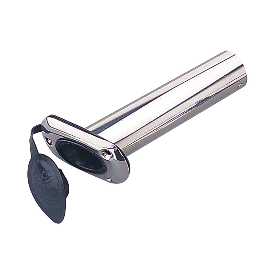 Sea-Dog - Flush Mount Rod Holder - Cap, 30°, Stainless Steel — Quality Boat Parts