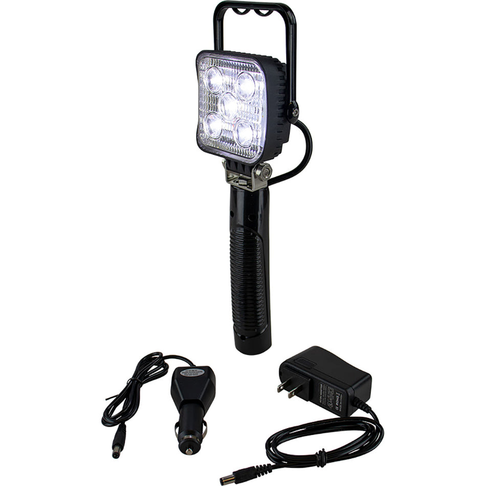 Sea-Dog - LED Rechargeable Handheld Flood Light - 1200 Lumens, 12VDC, IP65 — Quality Boat Parts