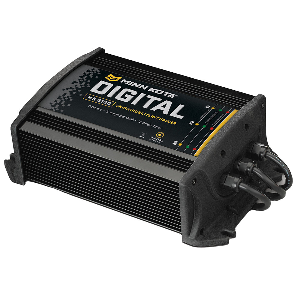Minn Kota - Digital On-Board Battery Charger — Quality Boat Parts