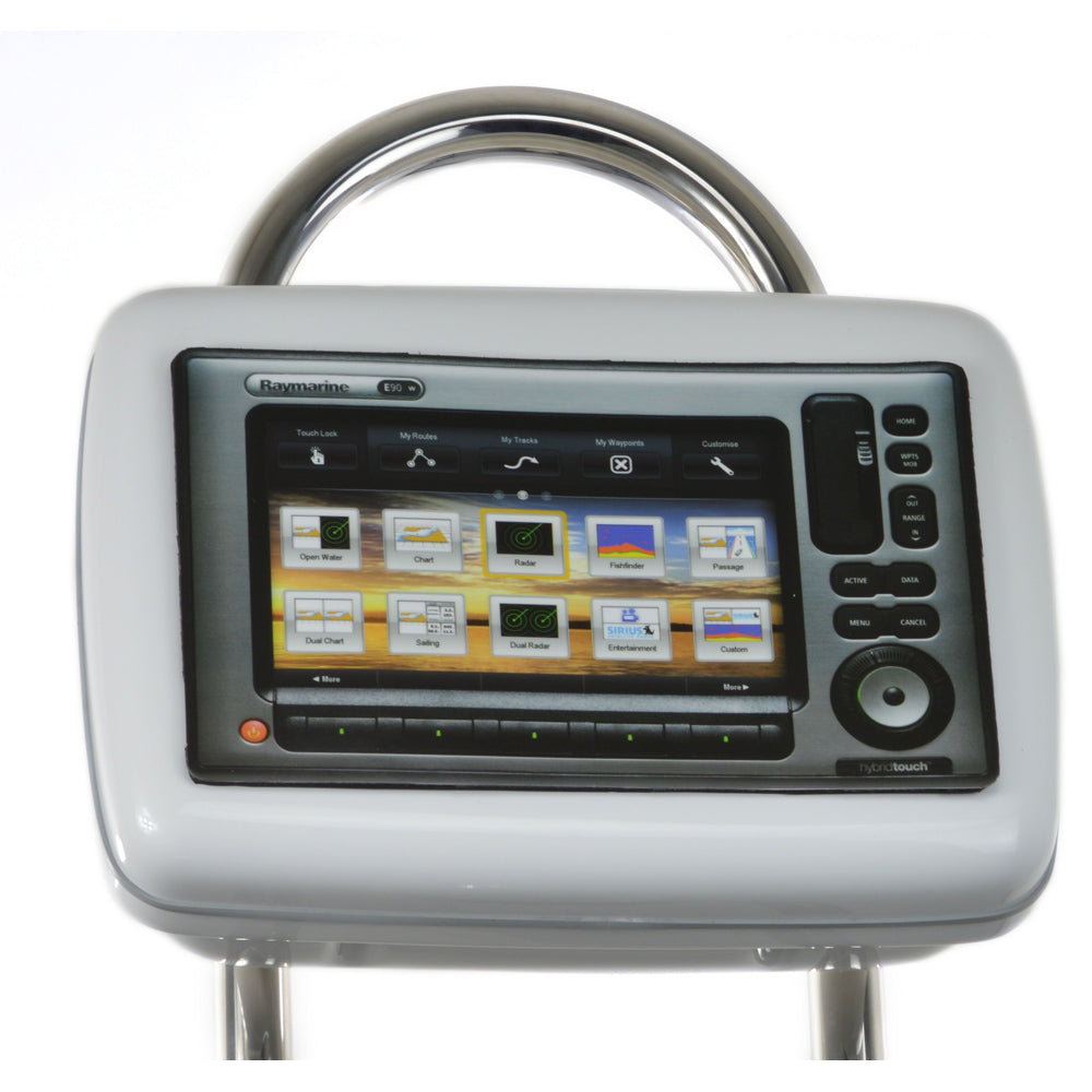 NavPod - GP1052 SailPod Precut - For Raymarine C90W, E90W, For 9.5" Pedestal Guard — Quality Boat Parts