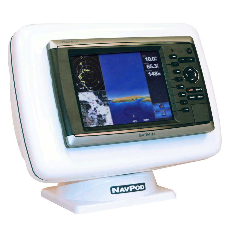 NavPod - PP5056 PowerPod Precut - For Garmin GPSMAP 6008 & 6208 — Quality Boat Parts