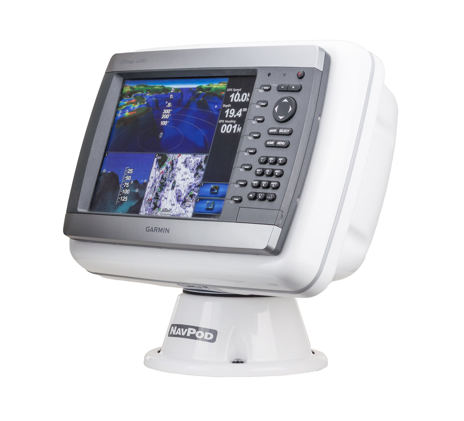 NavPod - PP5057 PowerPod Precut - For Garmin 4010, 4210 — Quality Boat Parts