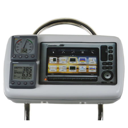 NavPod - GP2081 SailPod Precut - For Raymarine C90W, E90W 2 ST60s, For 12" Guard — Quality Boat Parts