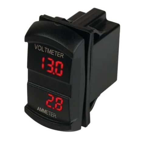Sea-Dog - Rocket Switch - Dual Volt/Amp Meter — Quality Boat Parts