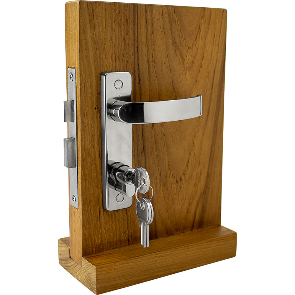 Sea-Dog - Door Handle Latch - Locking, Investment Cast, Stainless Steel — Quality Boat Parts